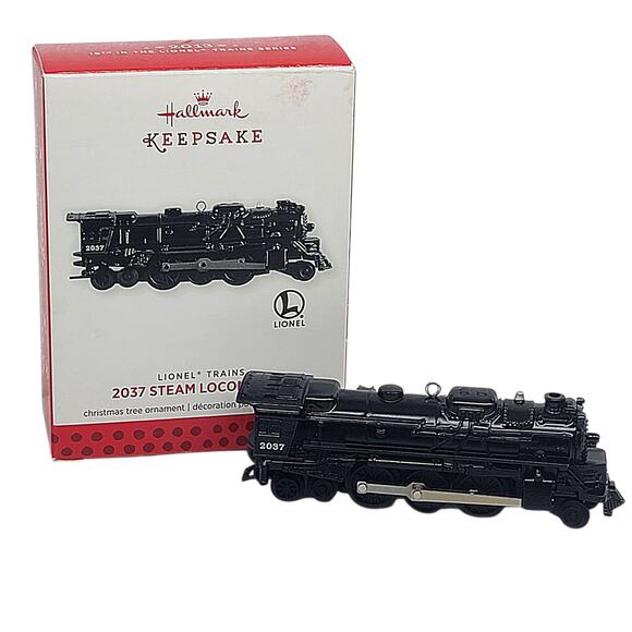 2013 Hallmark Lionel Train #18 2037 Steam Locomotive Keepsake Christmas Ornament - Picture 1 of 8